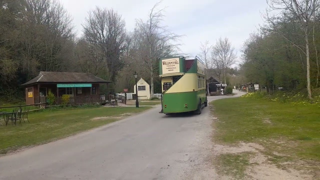 Leyland Titan TD1 Brush Body  UF4813 Preserved 813 Southdown Motor Services Livery Open Topper Bus
