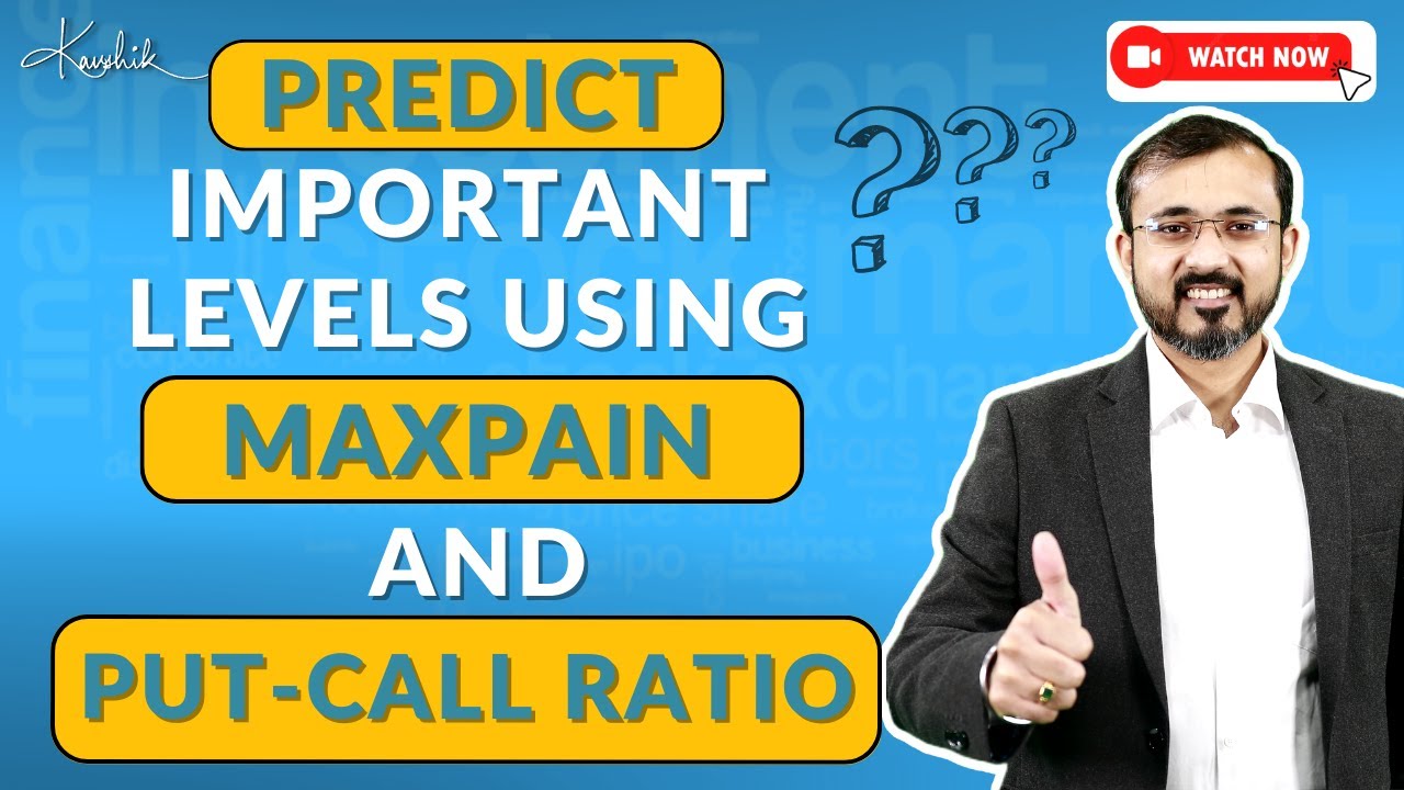 How to analyze MaxPain & PCR? | Kaushik Akiwatkar | The Noiseless Trader