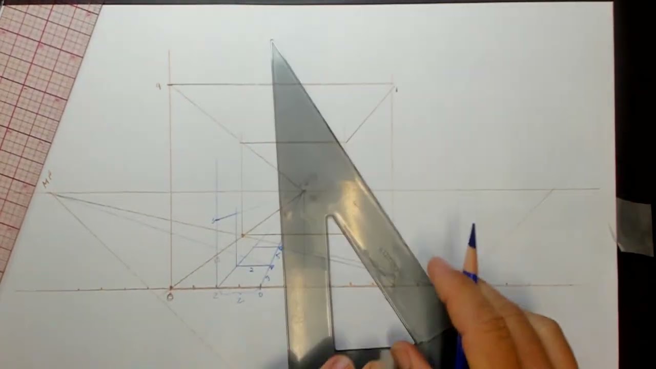 111. Perspective Drawing:  One Point Room Shadows