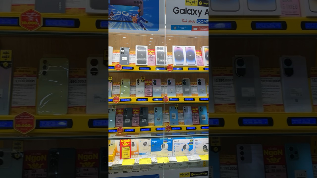 Review Gi&aacute; Điện Thoại #samsung tại Thế Giới Di Động #tgdd #samsung #review