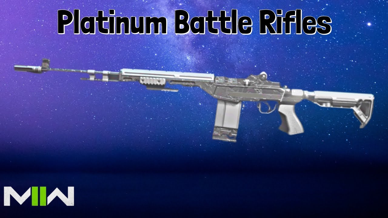 Platinum Battle Rifles Are Not The Best...