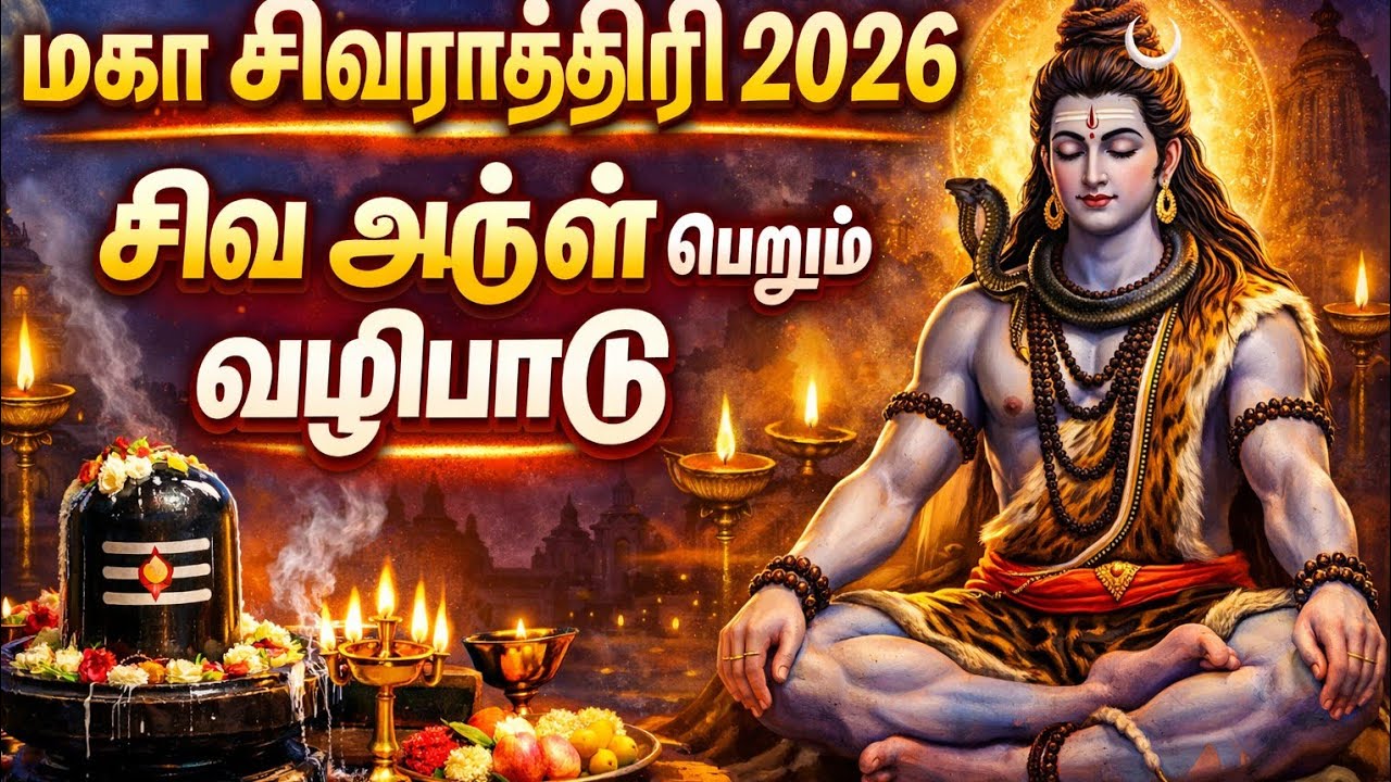 மகா சிவராத்திரி 2026 – முழுமையான வழிபாட்டு முறைகள்