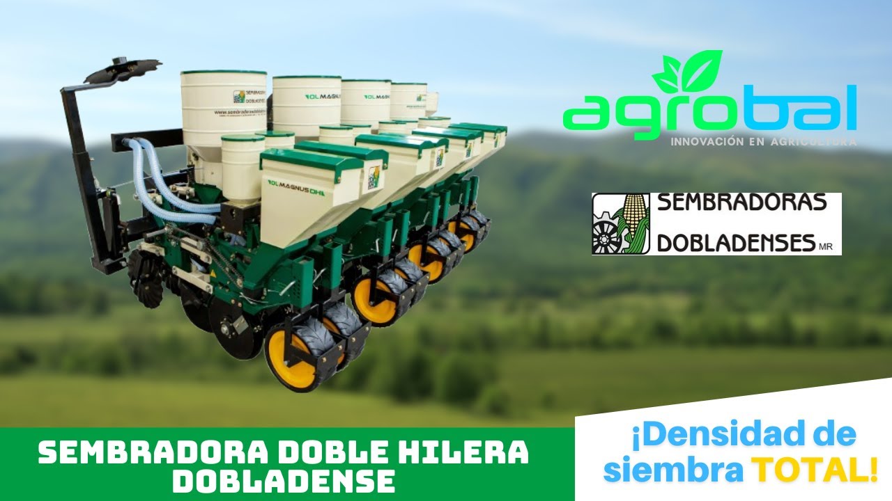 SEMBRADORA DOBLE HILERA DOBLADENSE | &iexcl;Densidad de siembra TOTAL!🟢💯