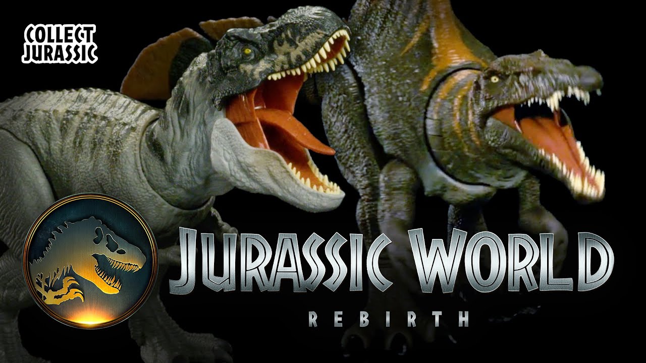 VIDEO REVEAL: Jurassic World Rebirth Toys from Mattel &mdash; Spinosaurus + More! / CollectJurassic.com