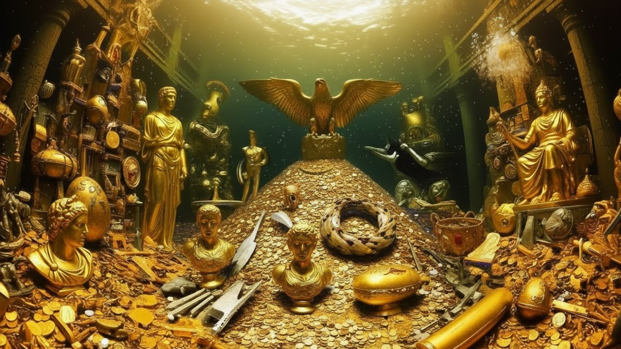 Inside Antium | Exploring the Lost Underwater City of Ancient Rome....