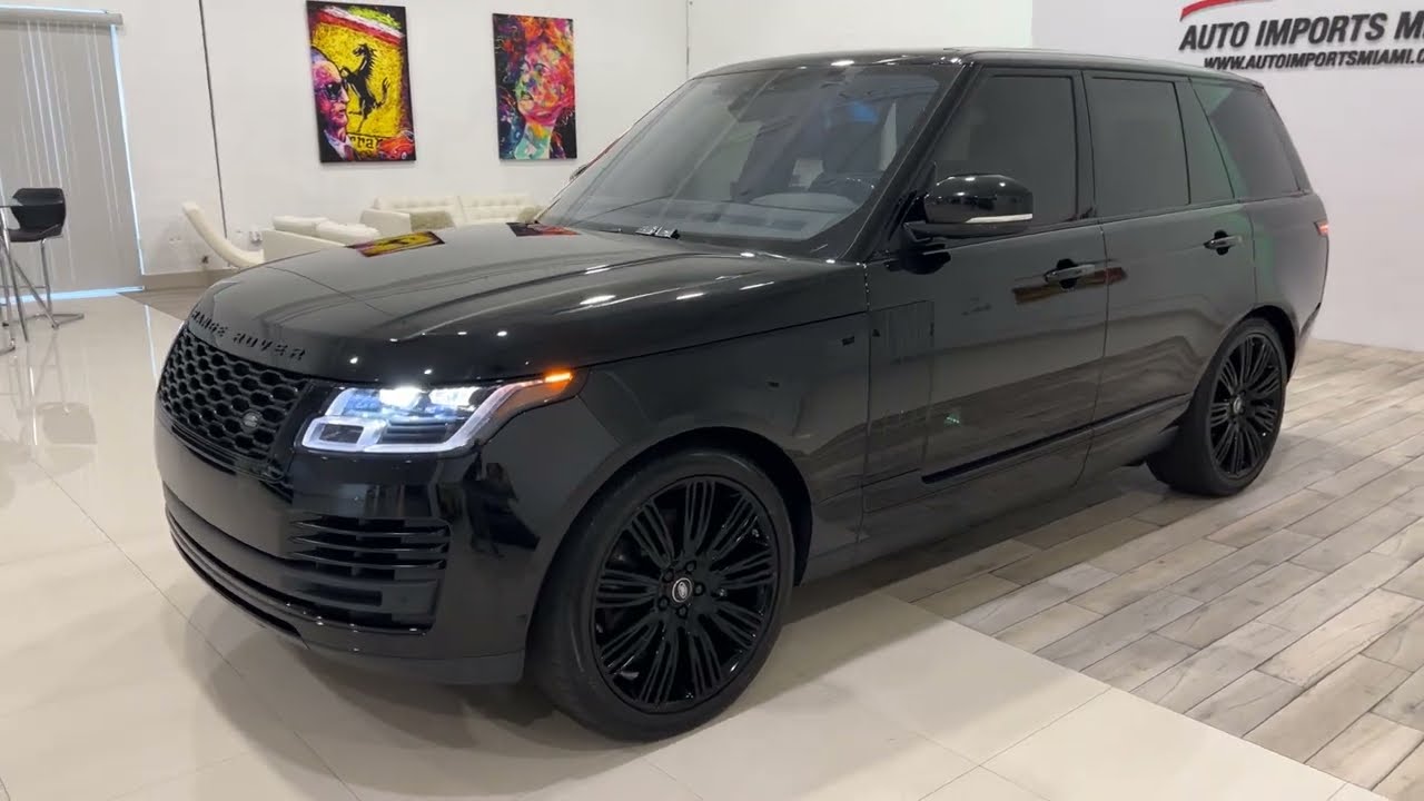 2019 RANGE ROVER HSE AWD SUPERCHARGED V6 - STOCK #4009
