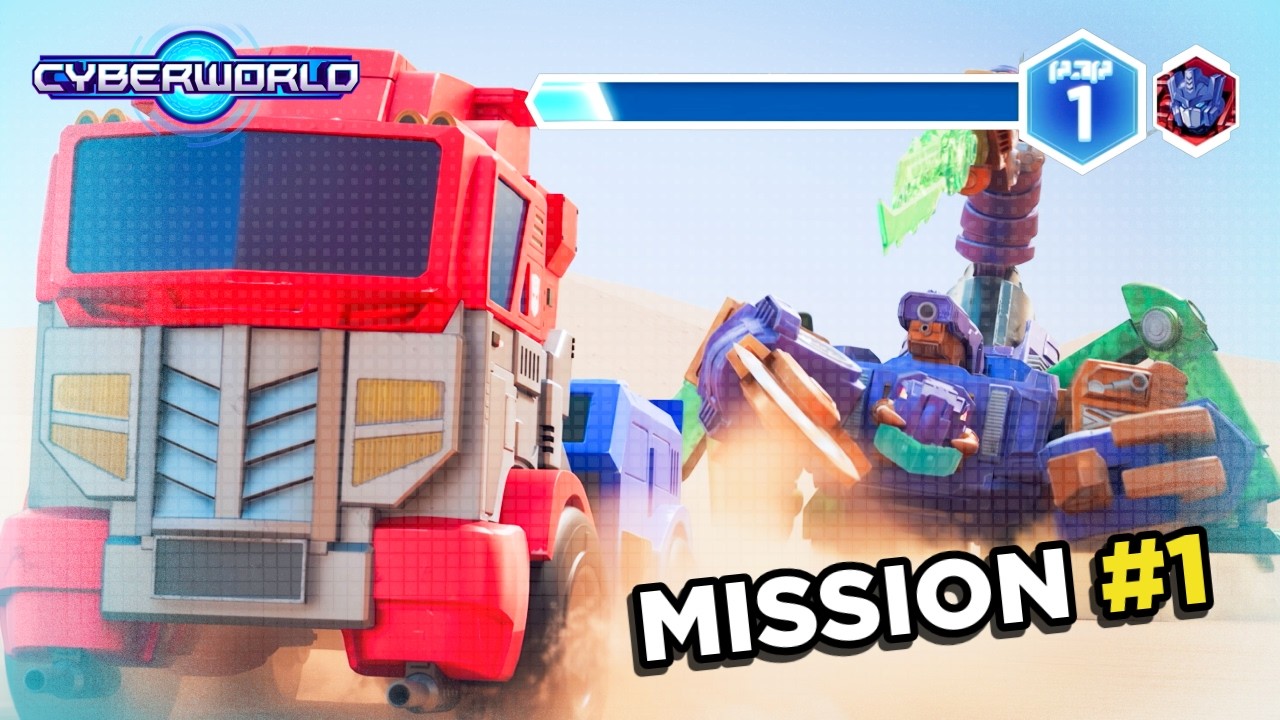 Transformers MISSION #1: Escape CYBERWORLD!