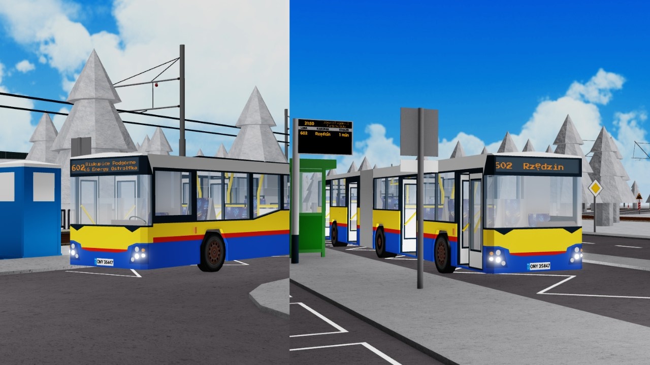 Jelcz M181MB/3 linia 602 | ROBLOX Nid's Buses & Trams