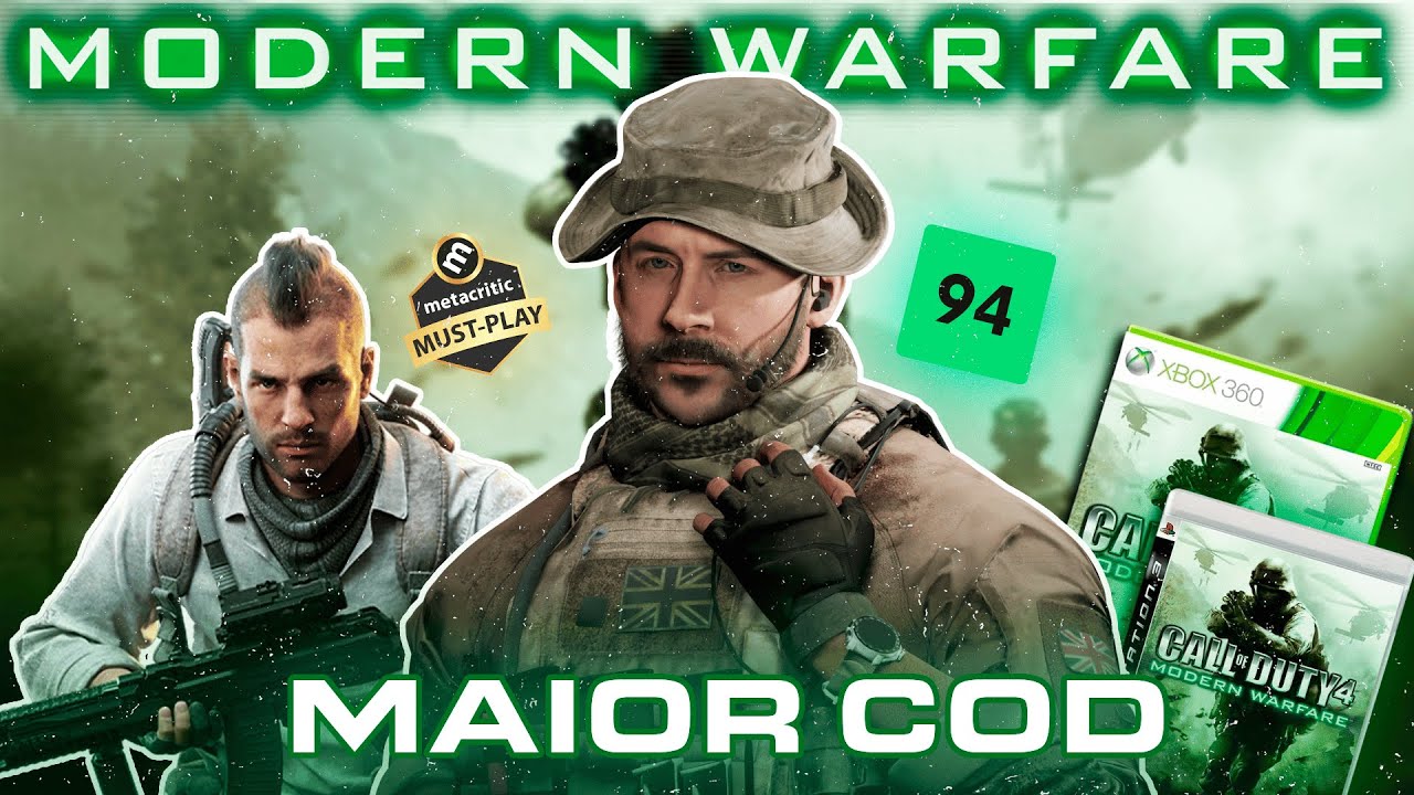 Call of Duty 4: Modern Warfare é o MAIOR JOGO DA FRANQUIA?