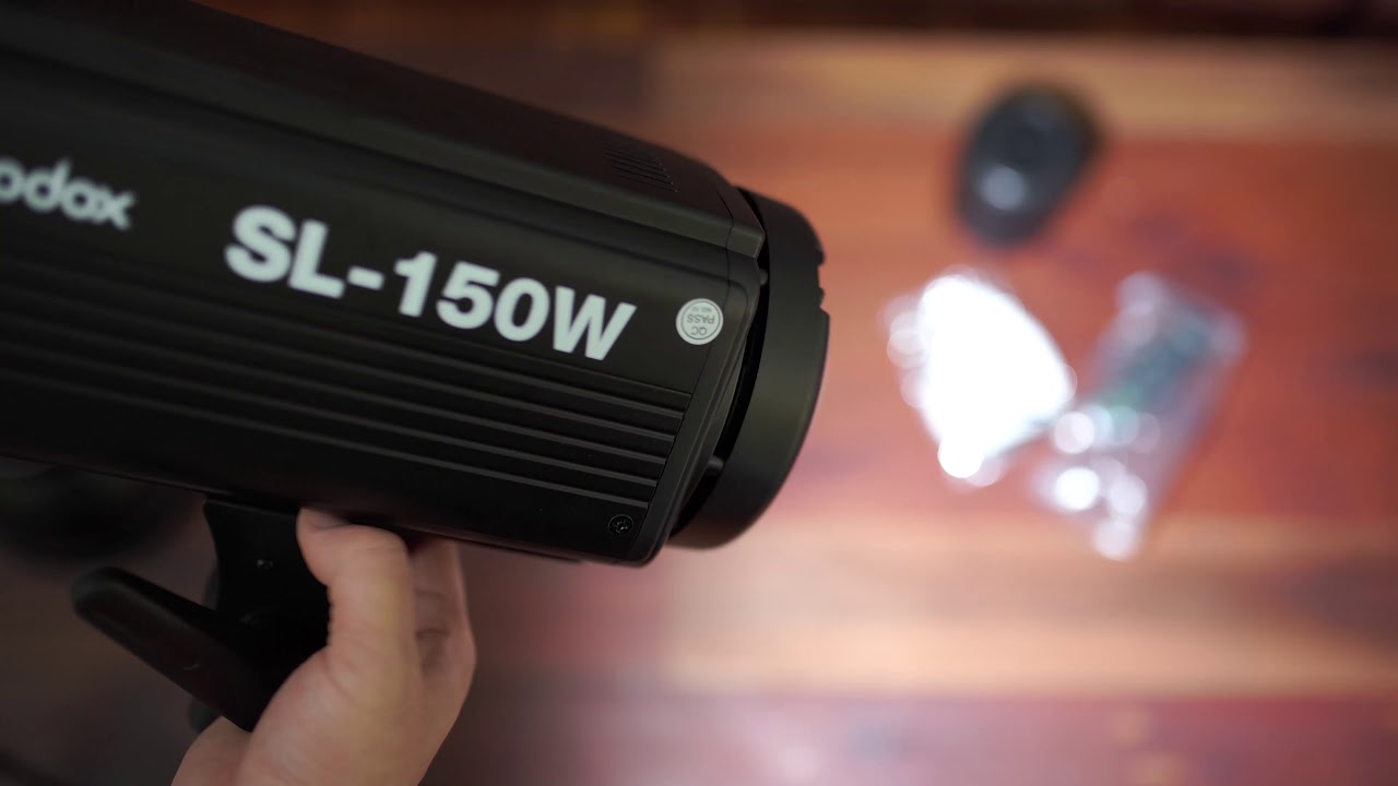 Godox SL-150 150W LED Video Light Unboxing + Light Output Test