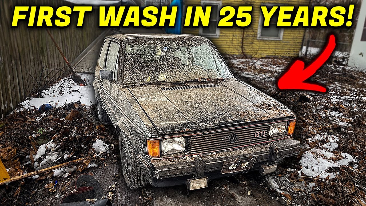 ABANDONED GTI Gets First Detail In Over 25 Years! | Satisfying Detailing Restoration