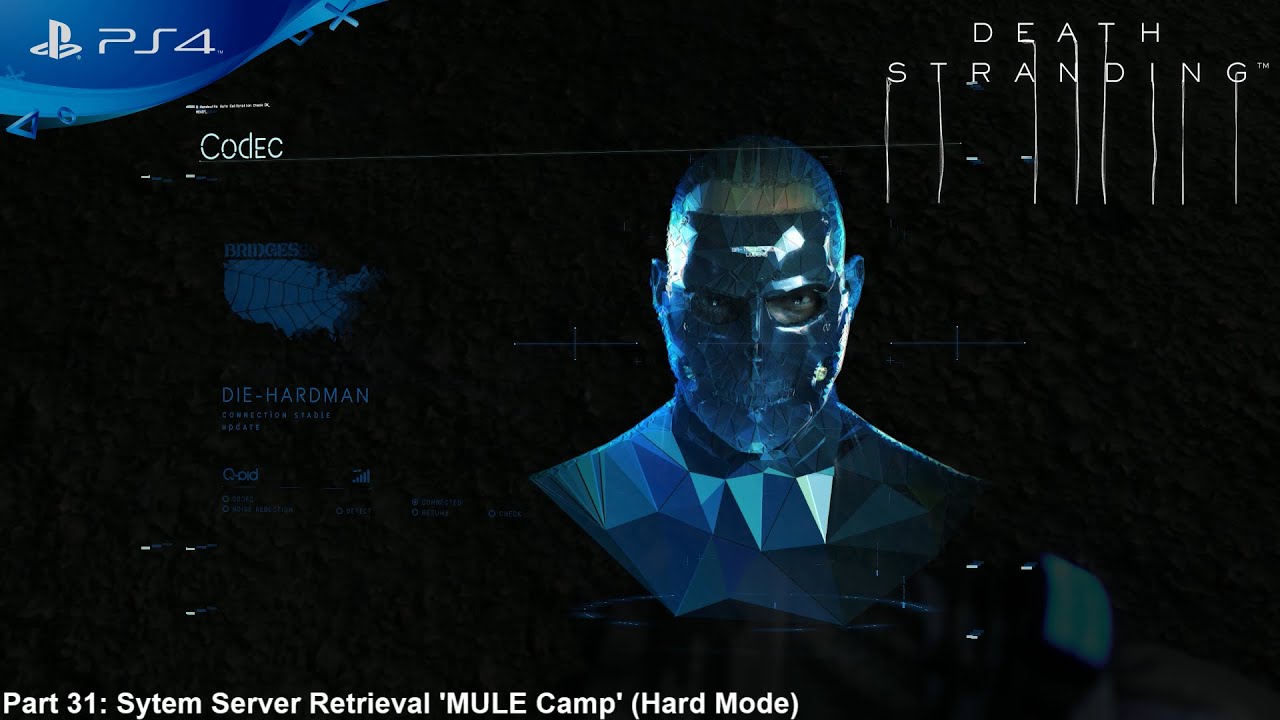 Death Stranding: [Order No.23] Retrieval: System Server ''Infiltrating A MULE Camp'' (Hard Mode)