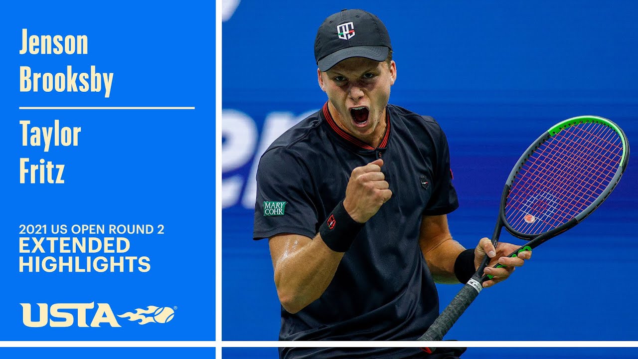 Jenson Brooksby vs. Taylor Fritz Extended Highlights | 2021 US Open Round 2