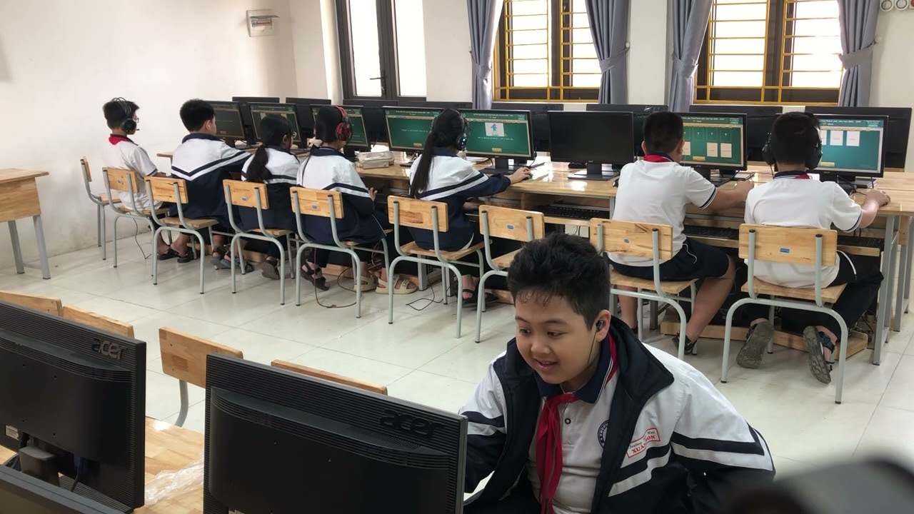 TH Xuân Sơn - Thi IOE lớp 5 cấp TP