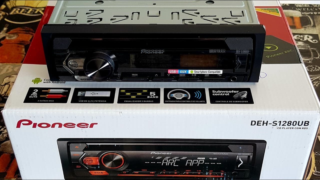 Apresentação Pioneer DEH S1280UB