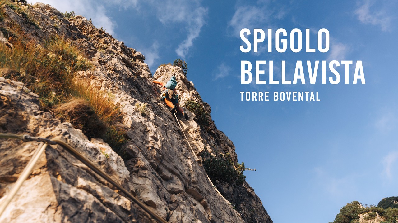 Spigolo Bellavista sulla Torre Bovental - Piccole Dolomiti