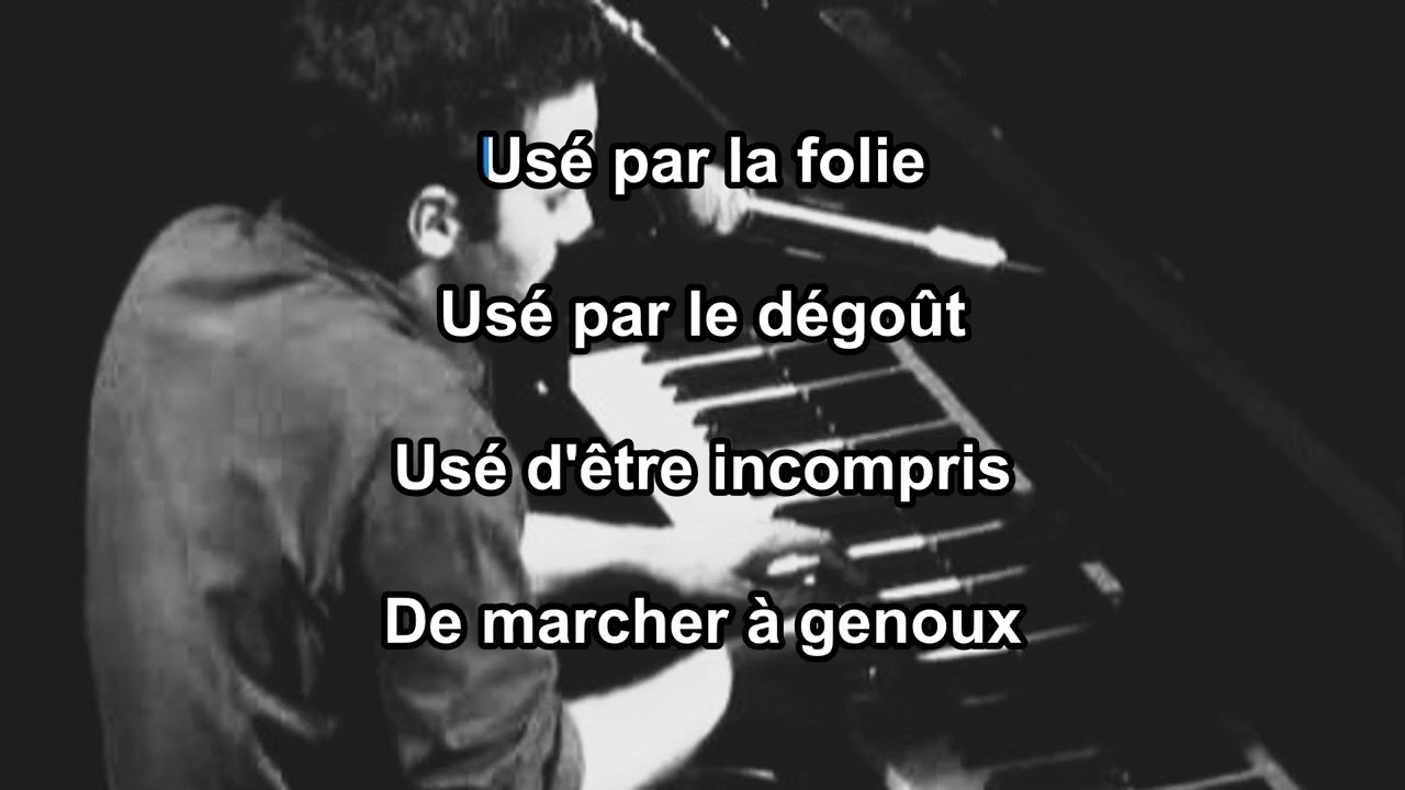 Karaoké - Saez - Usé (2002)