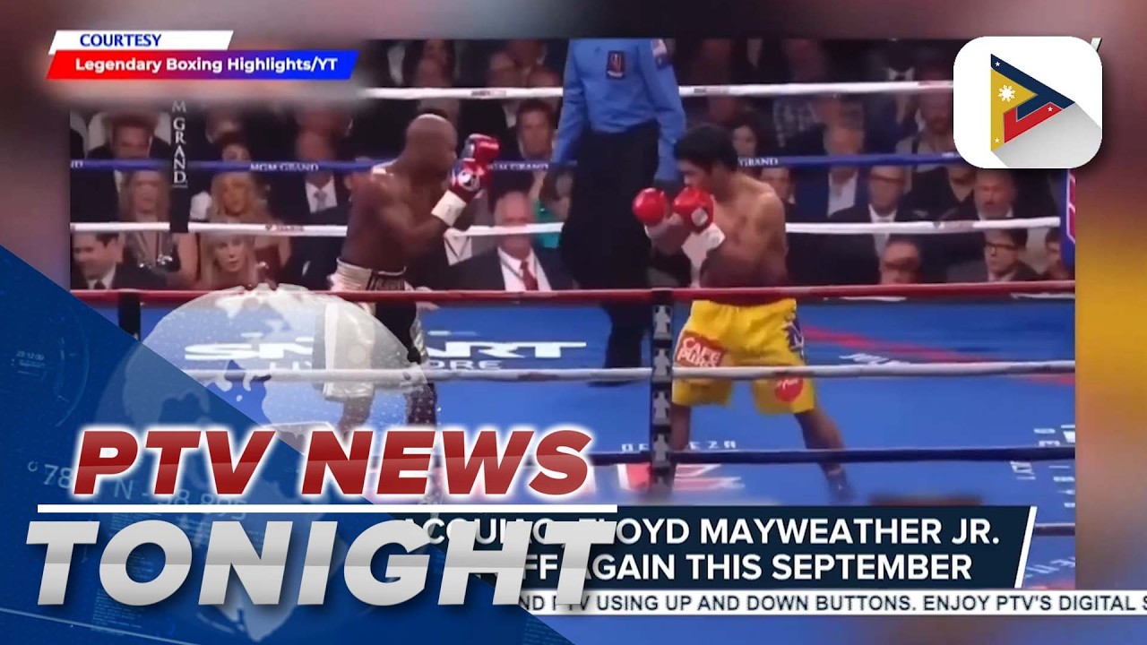 Manny Pacquiao, Floyd Mayweather Jr. set to face off again this September