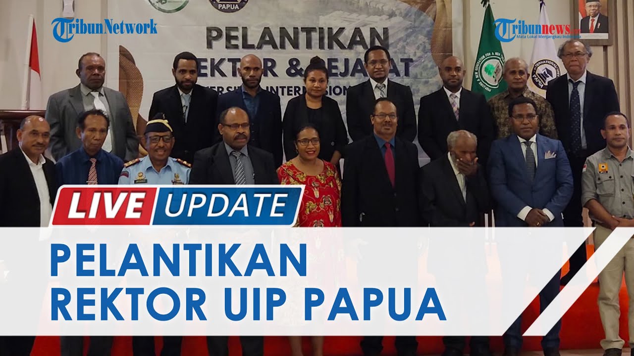 Izak Morin Resmi Jadi Rektor Universitas Internasional Papua, Harap Bisa Lahirkan SDM Unggul