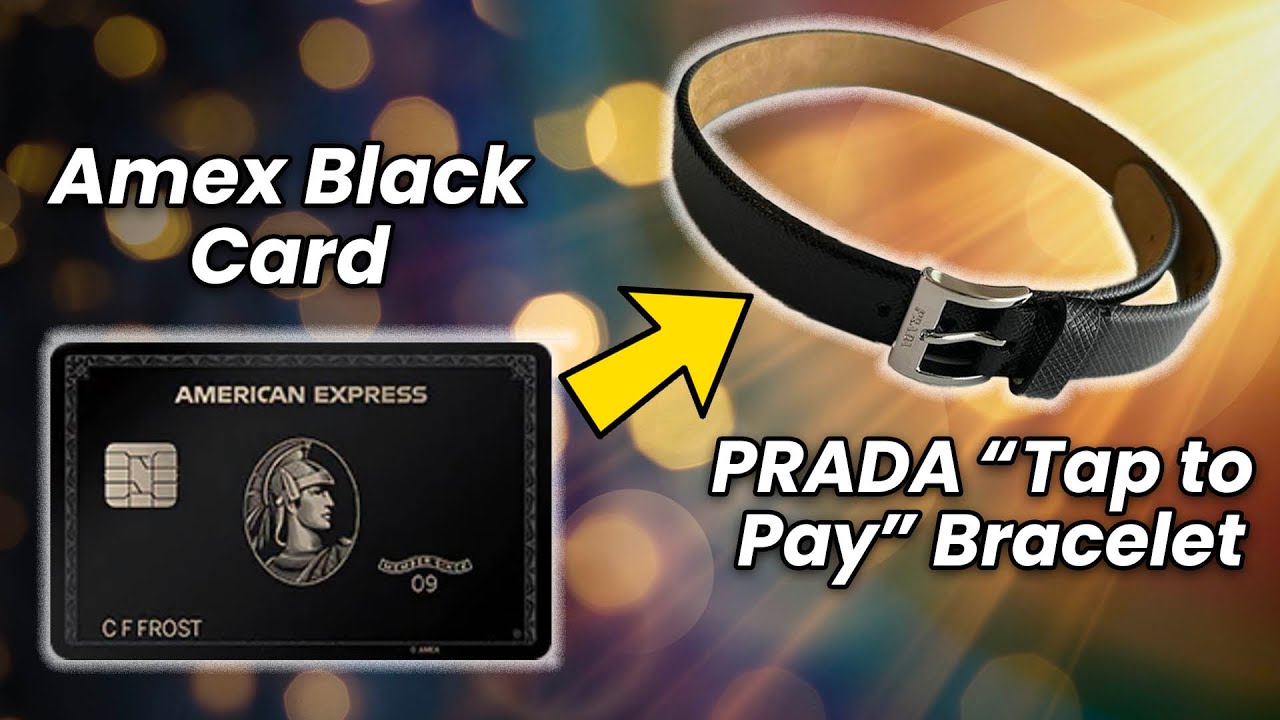 NEW Amex Black Card  PRADA 