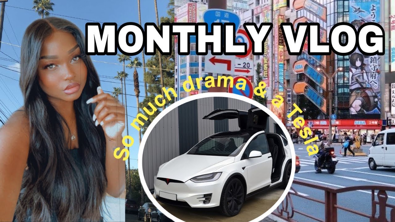 MONTHLY VLOG AUGUST Cali to tokyo | new dad, old dad, teslas and more | THE CRAZIEST MONTH EVER