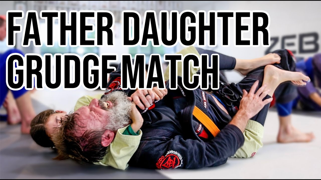 Jiu-Jitsu Dad Teaches Daughter Berimbolo | Jiu-Jitsu