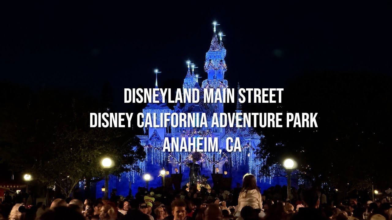 Disneyland and Disney California Adventure Park - Anaheim, California - Christmas Decoration