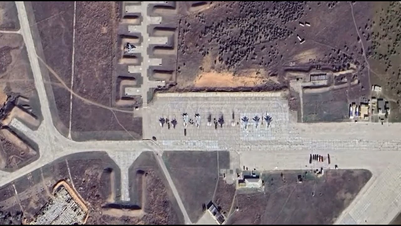 Ukraine war footage, Drones and Neptune Missiles strike Russian Saki airfield in occupied Crimea,
