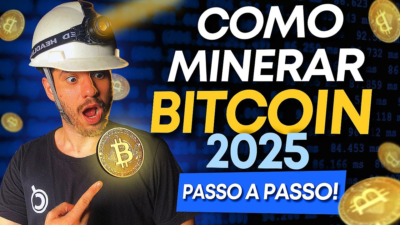 🔶 COMO MINERAR BITCOIN (BTC) EM 2025 - PASSO A PASSO COMPLETO!