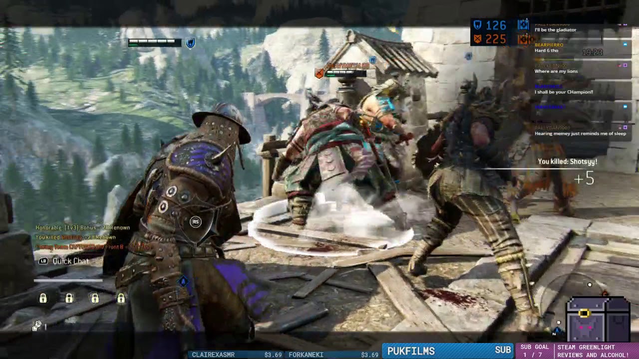 For Honor with FightinCowboy and Friends!
