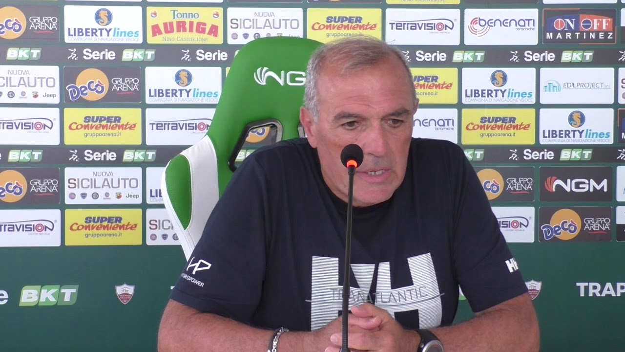 Verso ChievoVerona-Trapani. Conferenza stampa di mister Fabrizio Castori