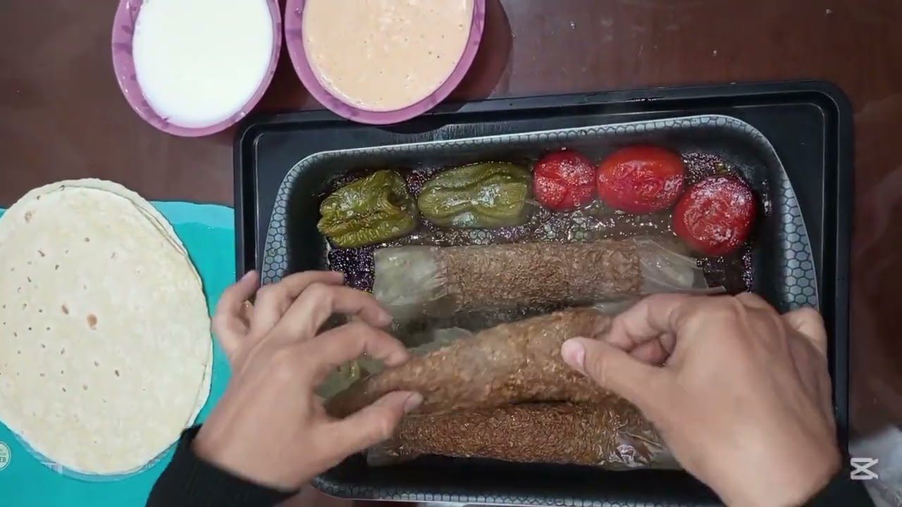 دونر الكباب التركى اجمد ترند ممكن تجربوه 😋😋🔥🔥