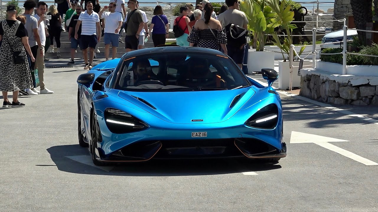 Supercars in Puerto Banus March 2025 | 765LT MSO, Aventador SV Roadster, 458 Speciale, 296 GTS