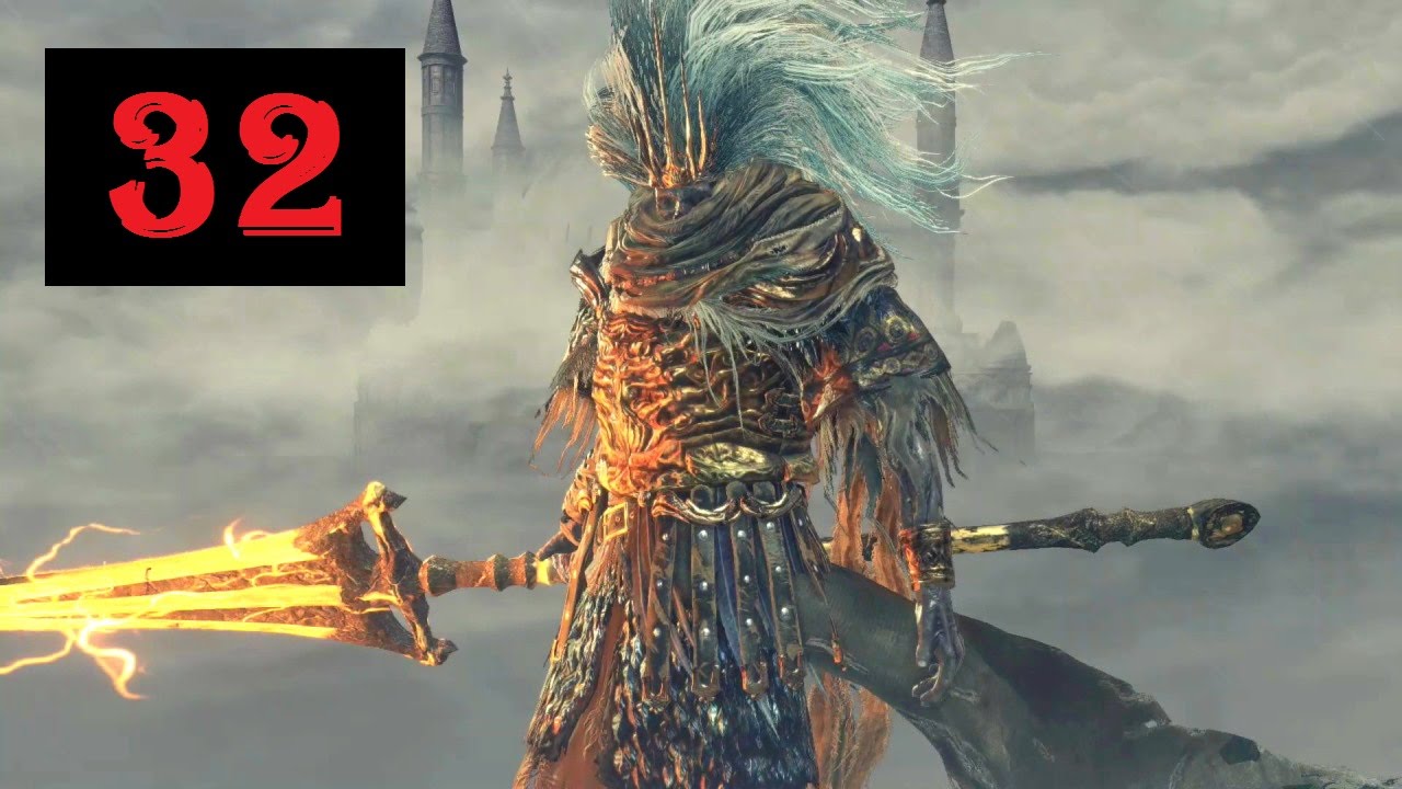 King of the Storm and Nameless King boss battle Dark Souls 3 walkthrough part 32