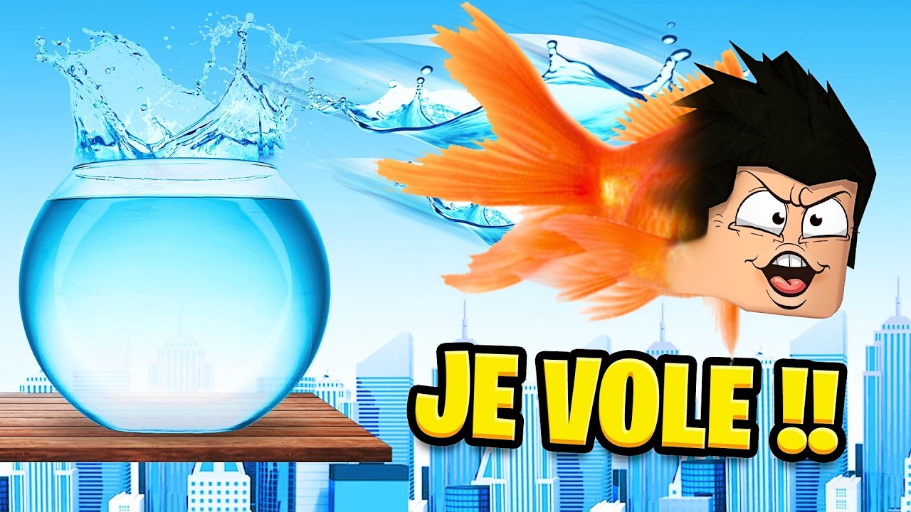 JE DOIS M'ÉVADER de Mon BOCAL ! (Roblox Be a Fish)