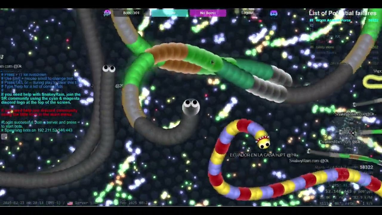 100k (with snakeyrain) in slither.io (technically 172k)