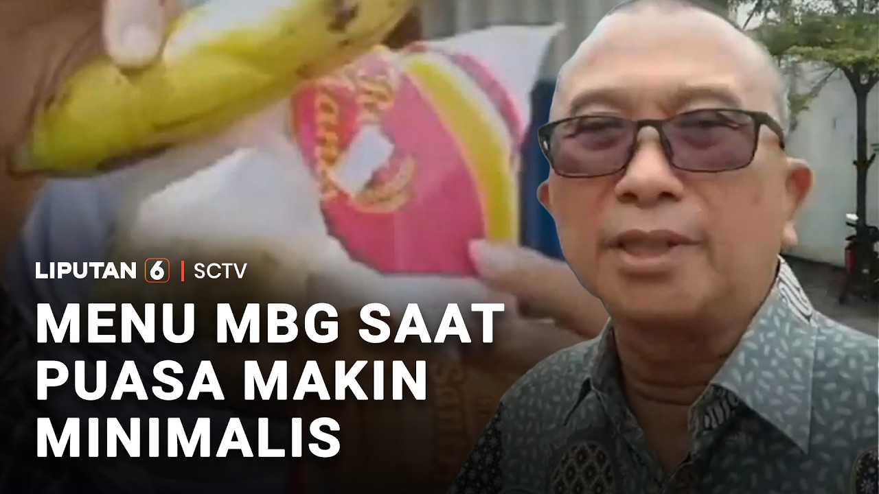 Menu MBG Saat Puasa Makin Minimalis | Liputan 6
