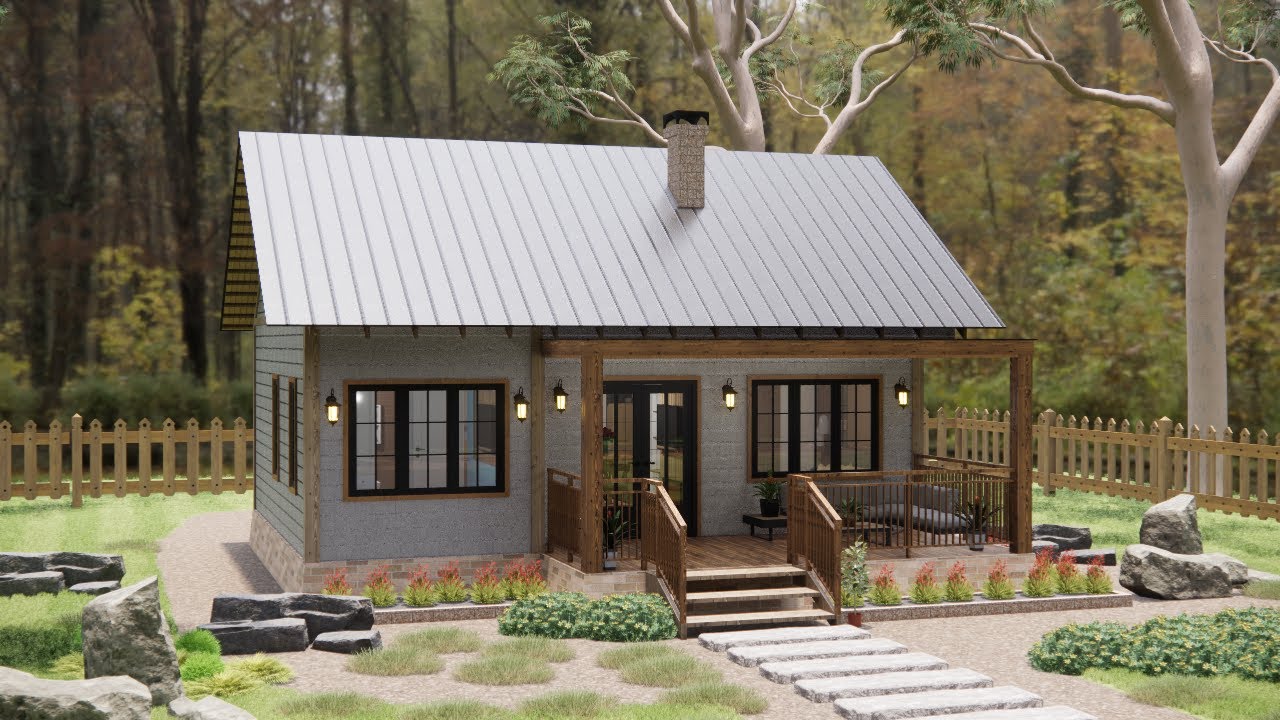7x10 m Small House That’s Pure Perfection