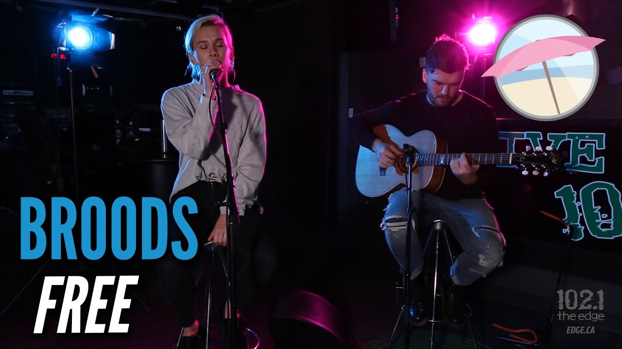 Broods - Free (Live at the Edge)