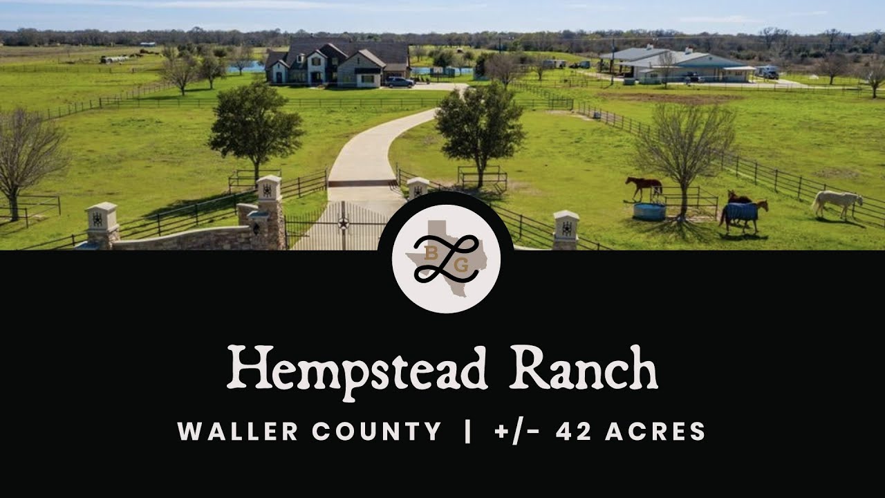 Hempstead Ranch | +/- 42 Acres | Waller County, Texas