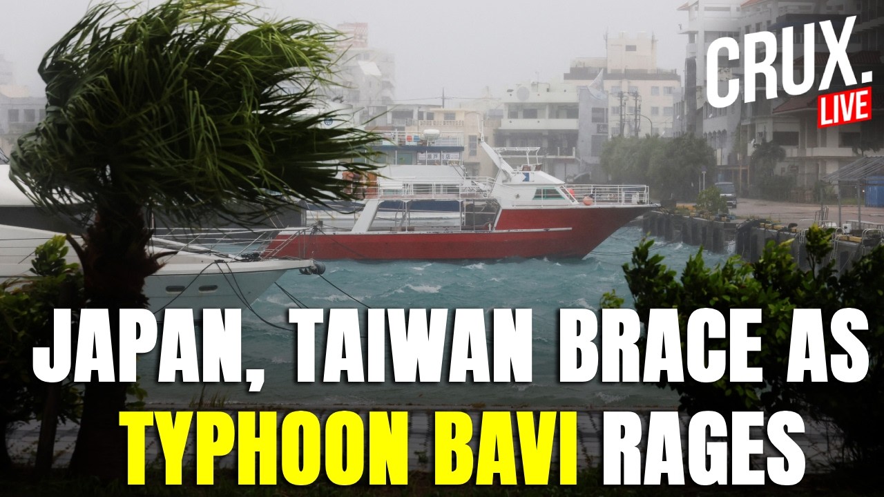 Breaking LIVE | Typhoon Bavi Unleashes Fury On Japan, Taiwan As Flood, Landslide Fears Soar | Chaos