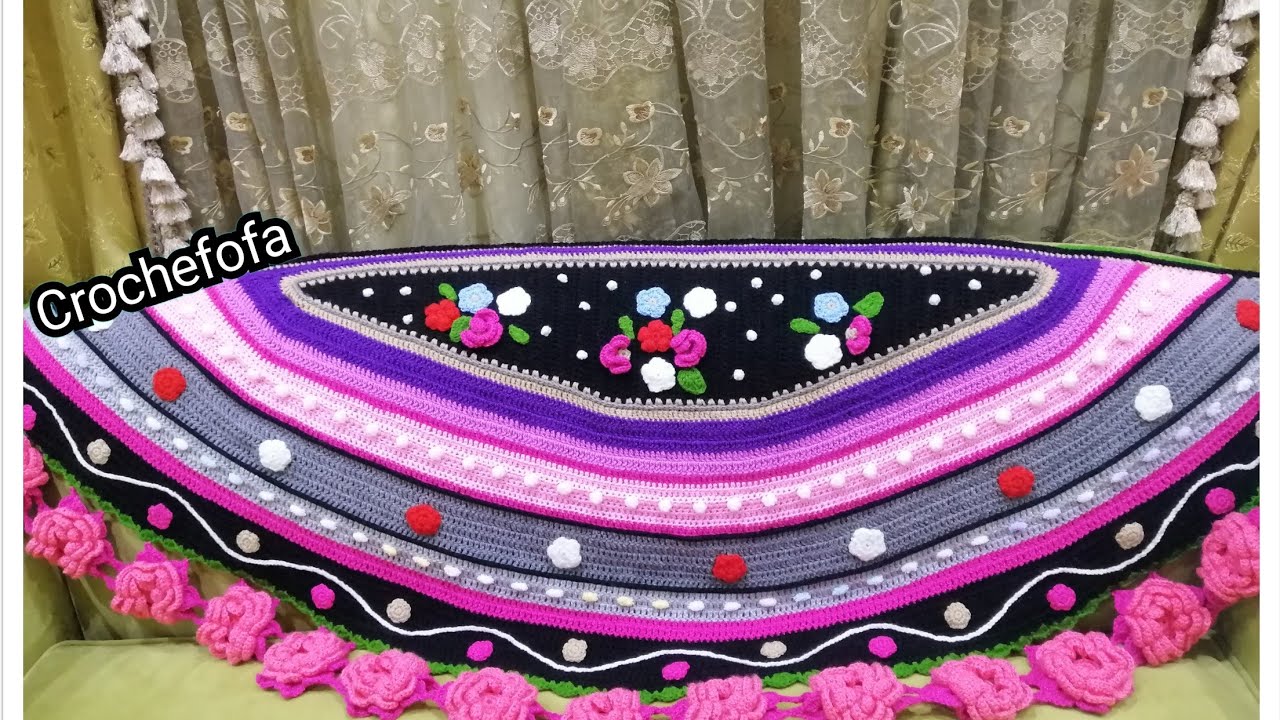 شال الربيع /شال الورود