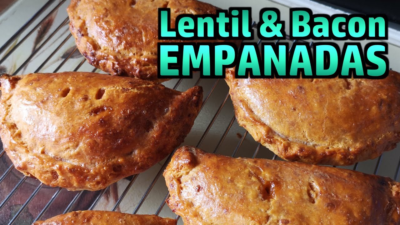Lentil & Bacon Empanada-Style Pasties