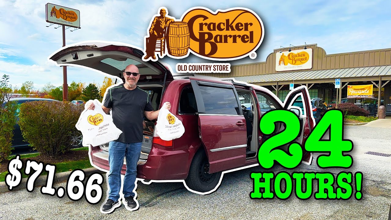 Круглосуточное питание в ресторане Cracker Barrel ★ Скрытый кемпинг ★