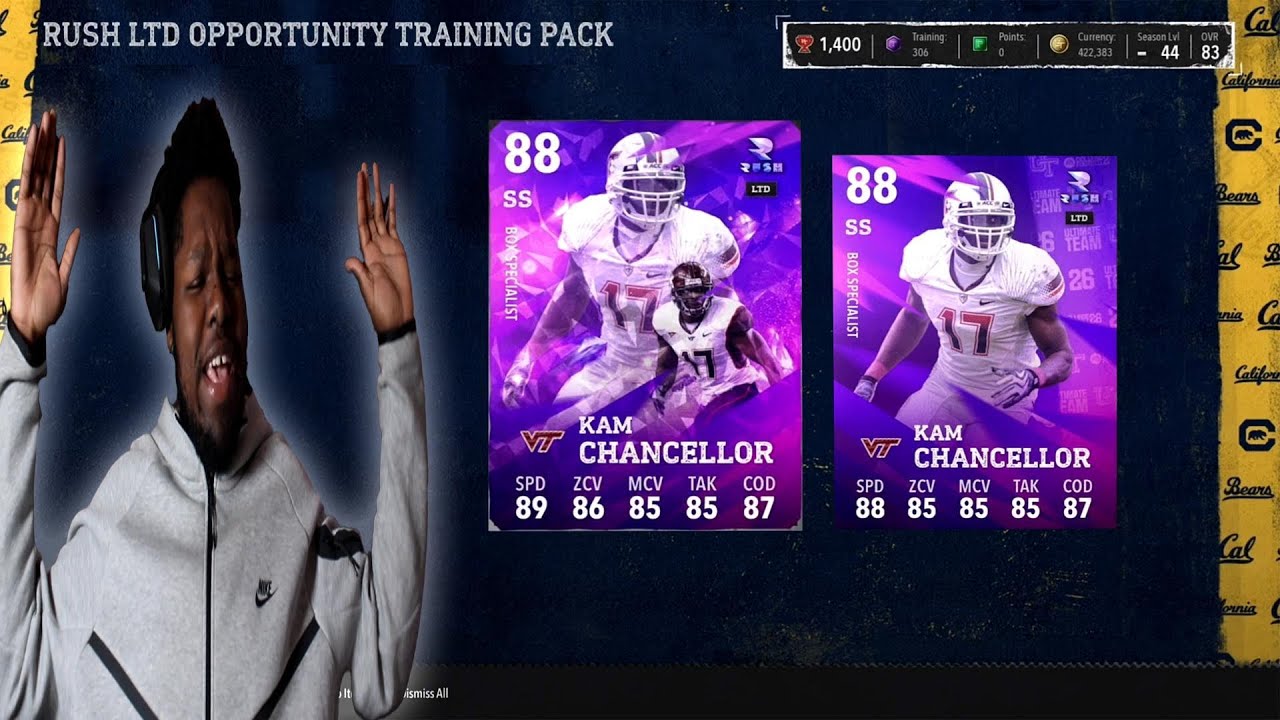 CRAZIEST PACK LUCK EVER! I PULLED TWO LTDS KAM CHANCELLOR! | College Football 26 No Money Spent #5