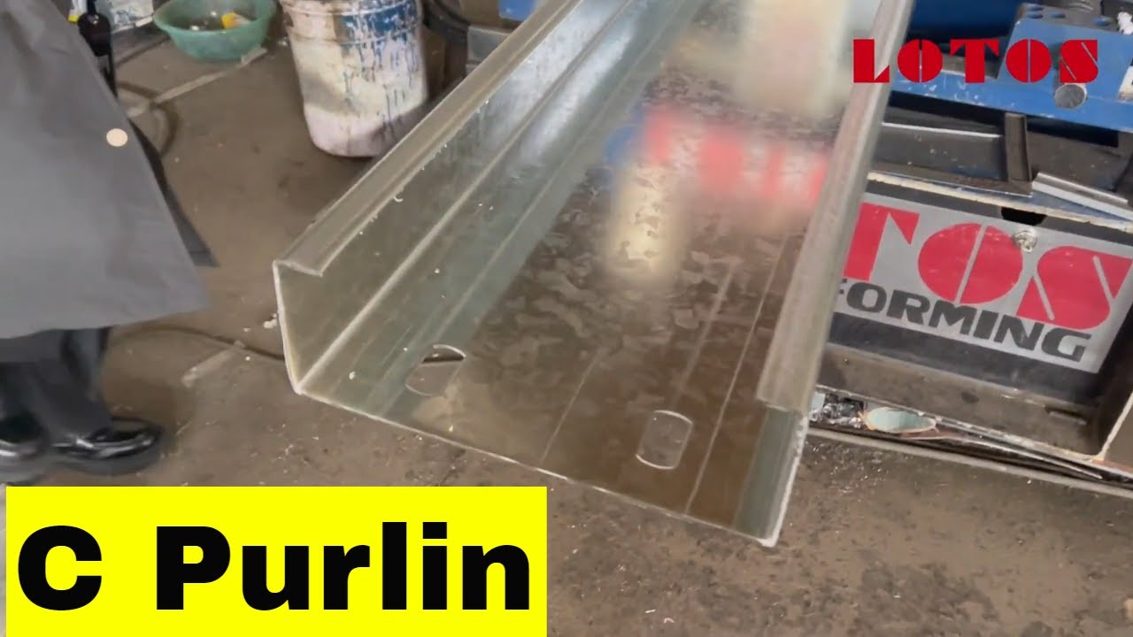 C Purlin machine | Purlin Making Machine | Purlin roll forming machine