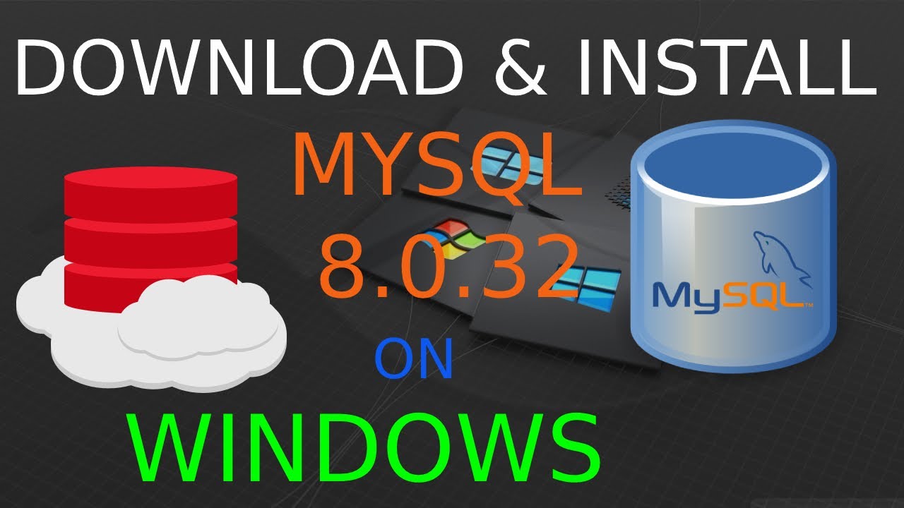 Как установить базу данных MySQL и Workbench в Windows (10,11,7,8) -64/32 бит
