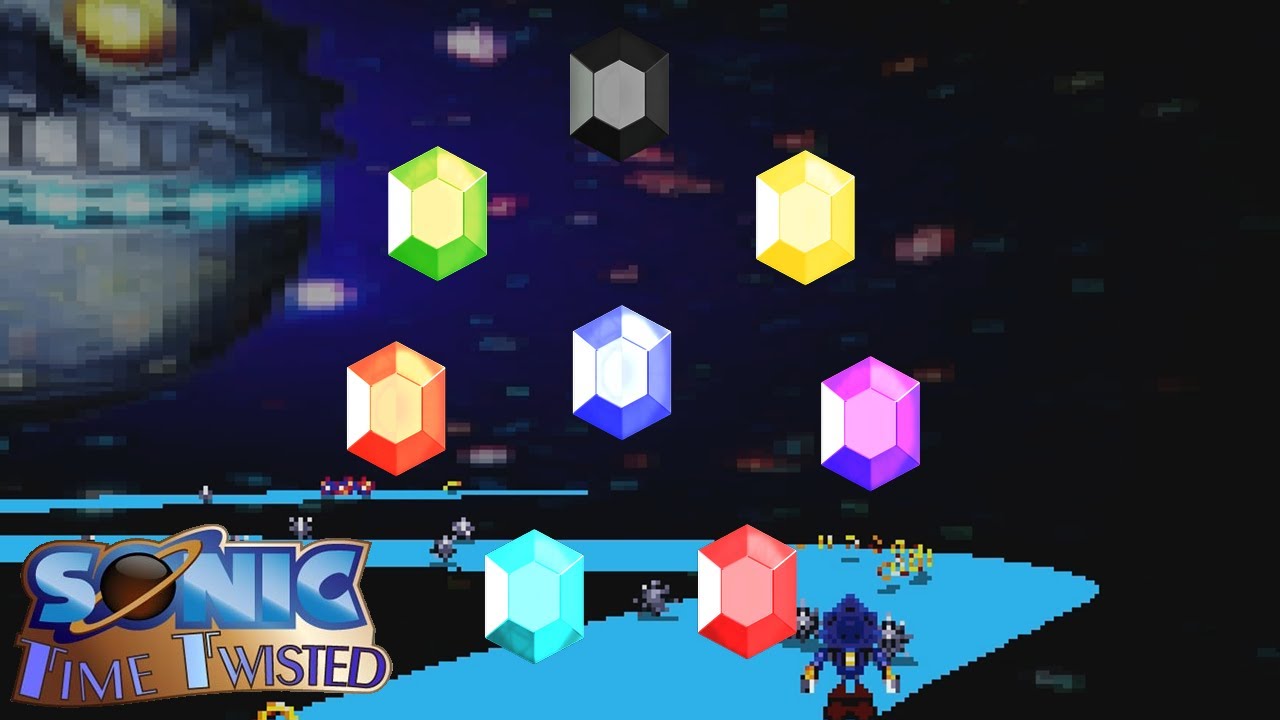Sonic Time Twisted [4K] - All Special Stages (Past)
