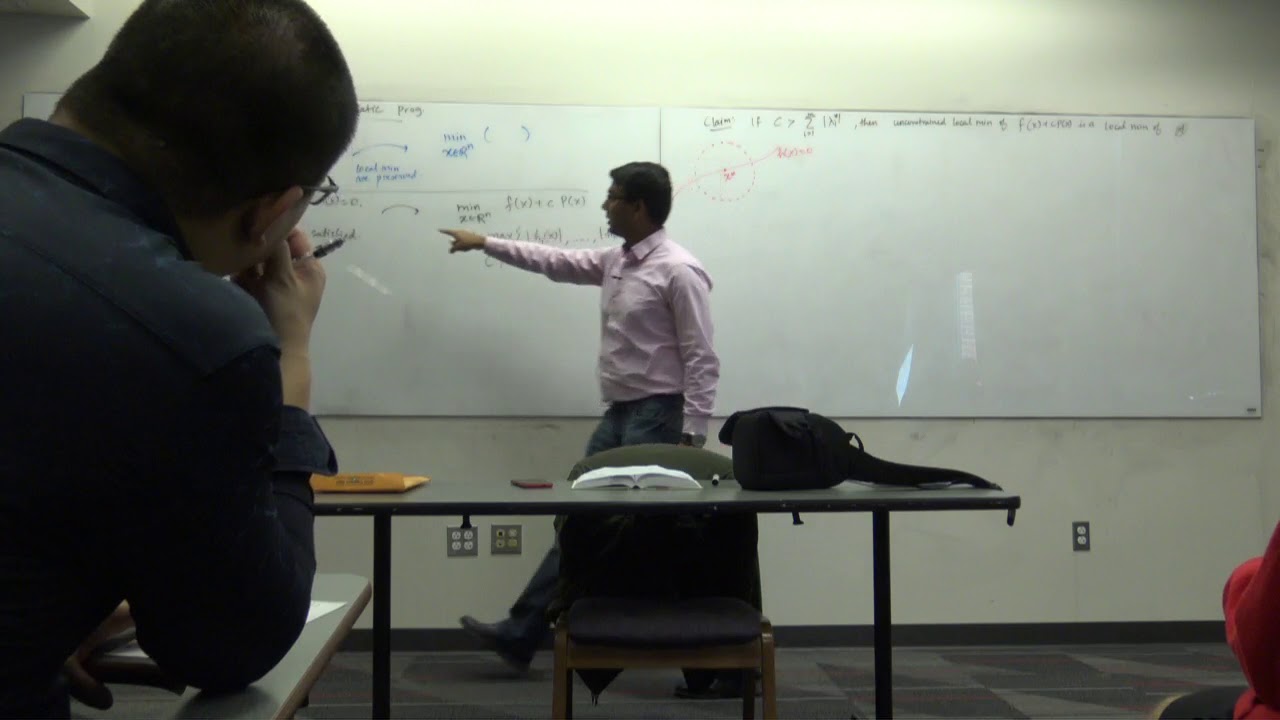ECE 5759: Nonlinear Programming, Lec 22