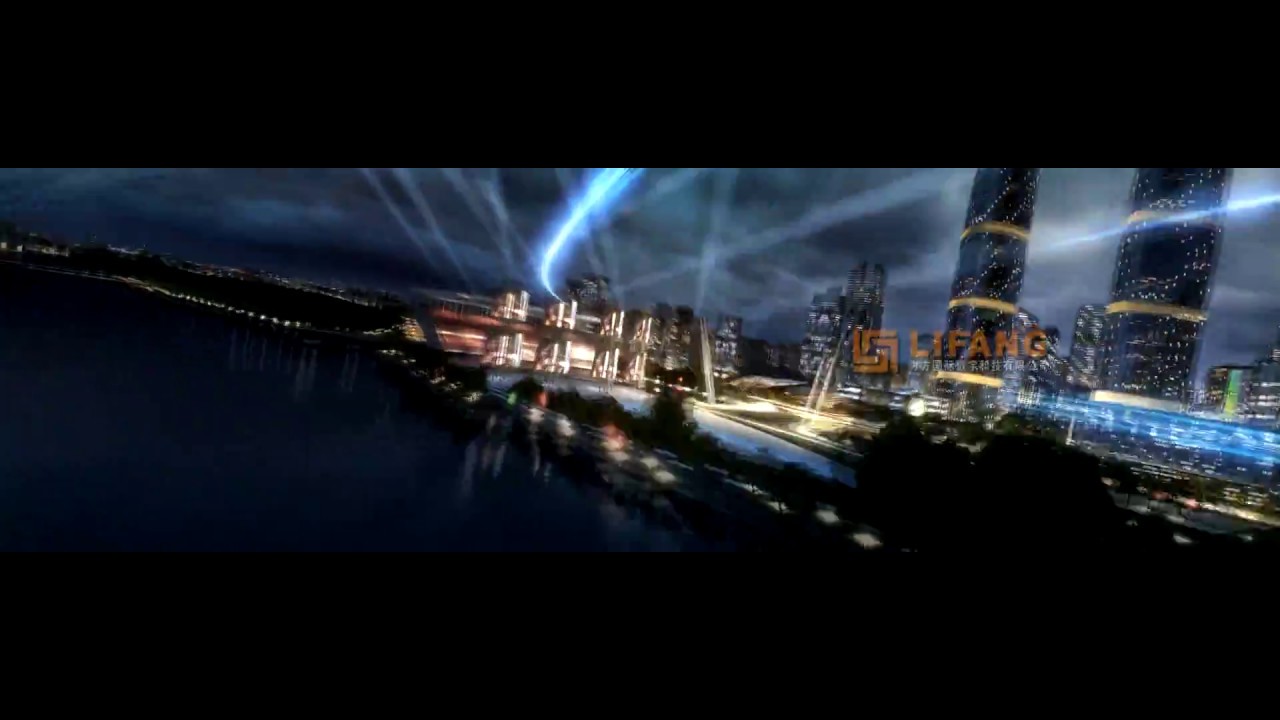 Mixed Use Master Plan Development 3D CGI Tower Flythrough